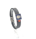 Comprar Pulsera Policía Nacional piel sin pespunte Bandera España La Flamenca de Borgoña Patricia Muñoz VOX
