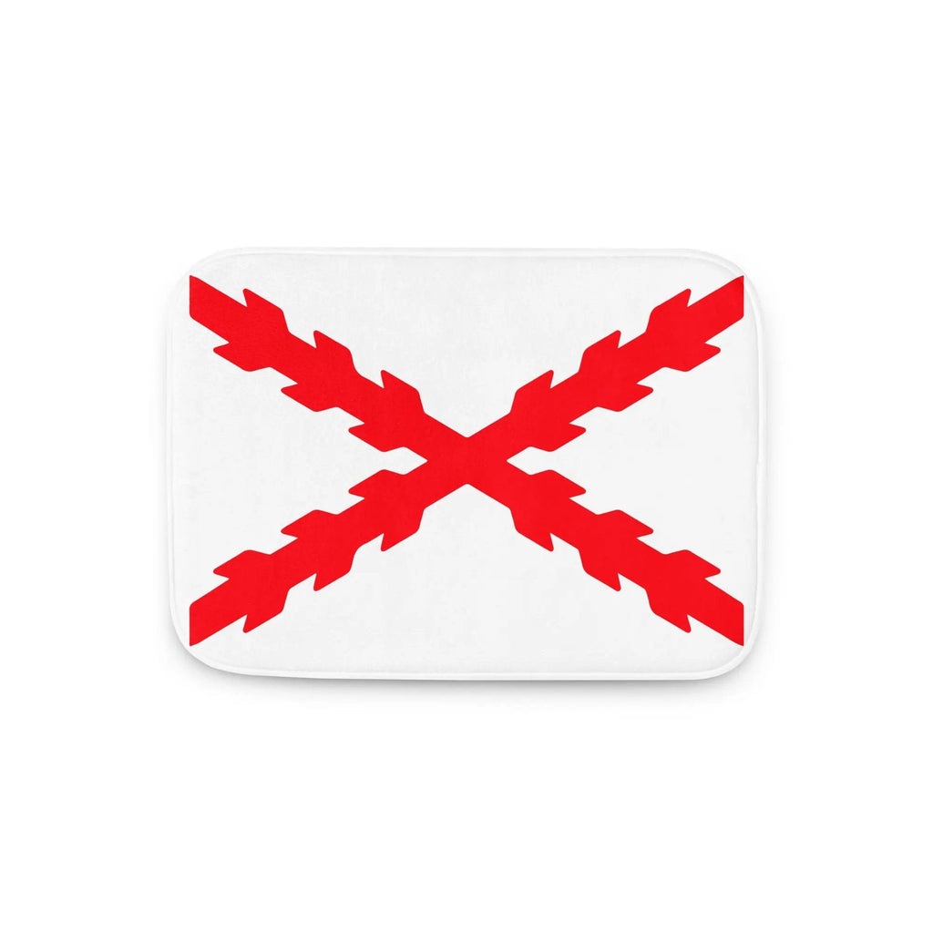 Comprar Alfombrilla de baño viscoelástica Cruz de Borgoña La Flamenca de Borgoña Bandera España