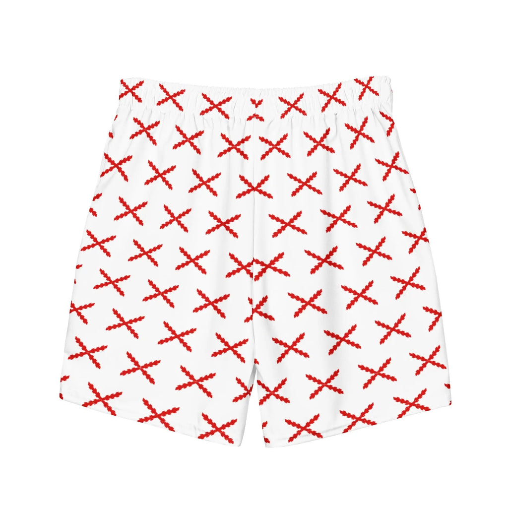 Comprar Bañador Cruz de Borgoña hombre blanco Bandera España La Flamenca de Borgoña Patricia Muñoz VOX