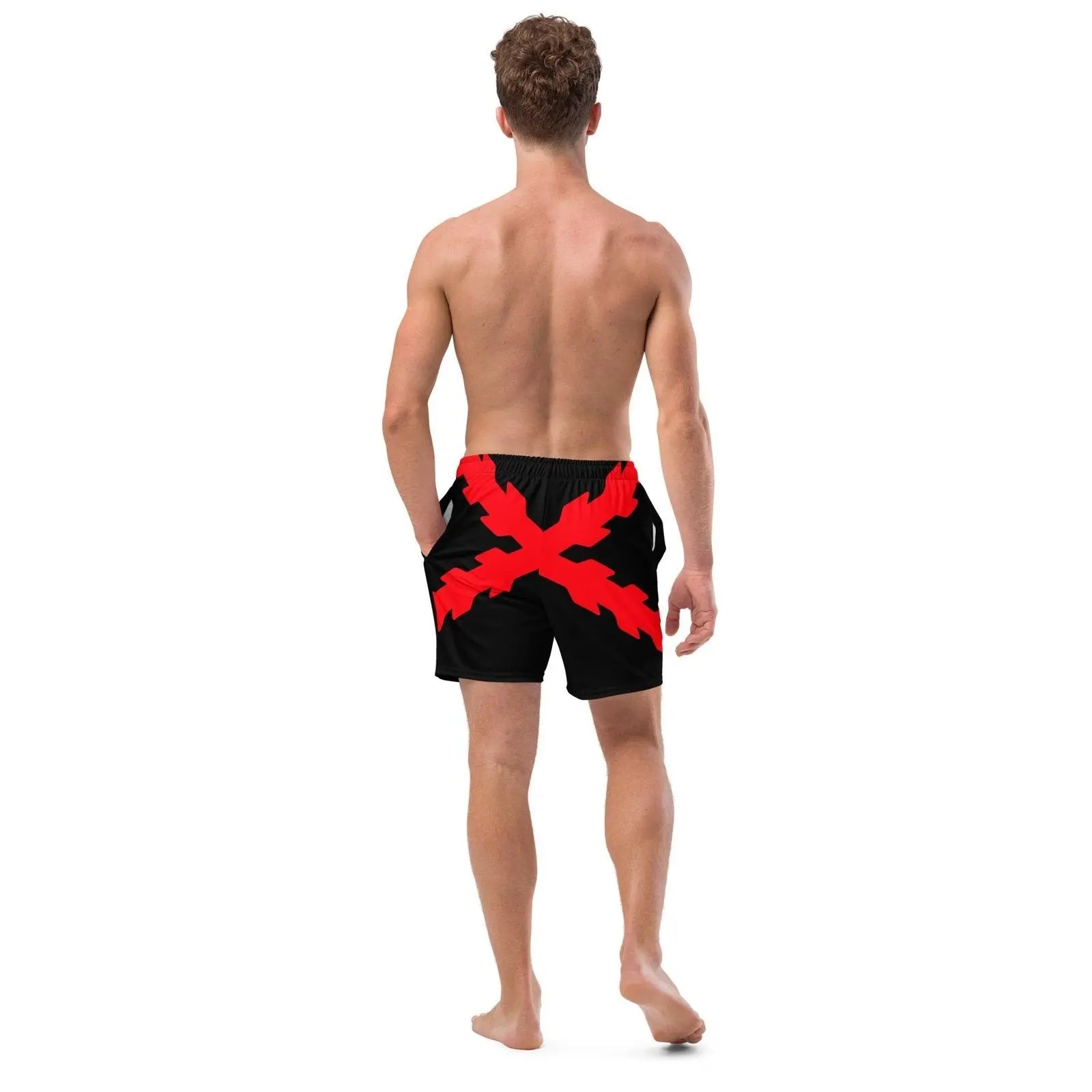 Comprar Bañador Cruz de Borgoña rojo hombre Bandera España La Flamenca de Borgoña Patricia Muñoz VOX