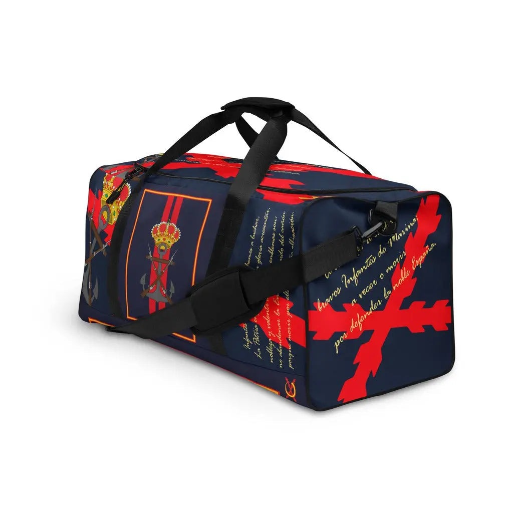 Comprar Bolsa de deporte Infantería de Marina Bandera España La Flamenca de Borgoña Patricia Muñoz VOX