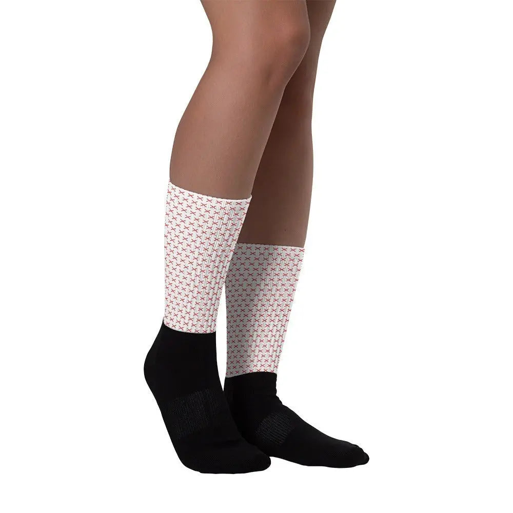 Comprar Calcetines Cruz de Borgoña Bandera España La Flamenca de Borgoña Patricia Muñoz VOX