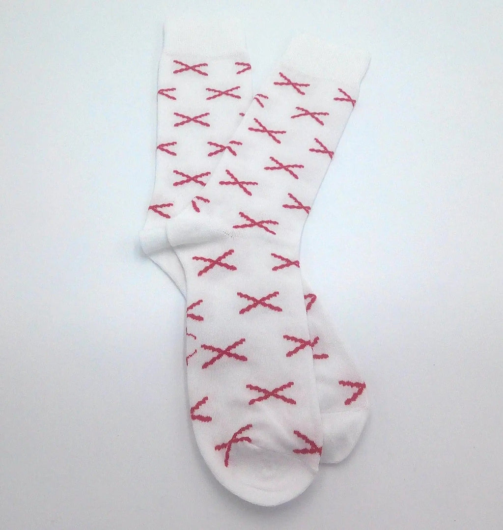 Comprar Calcetines Cruz de Borgoña blanco - talla única Bandera España La Flamenca de Borgoña Patricia Muñoz VOX