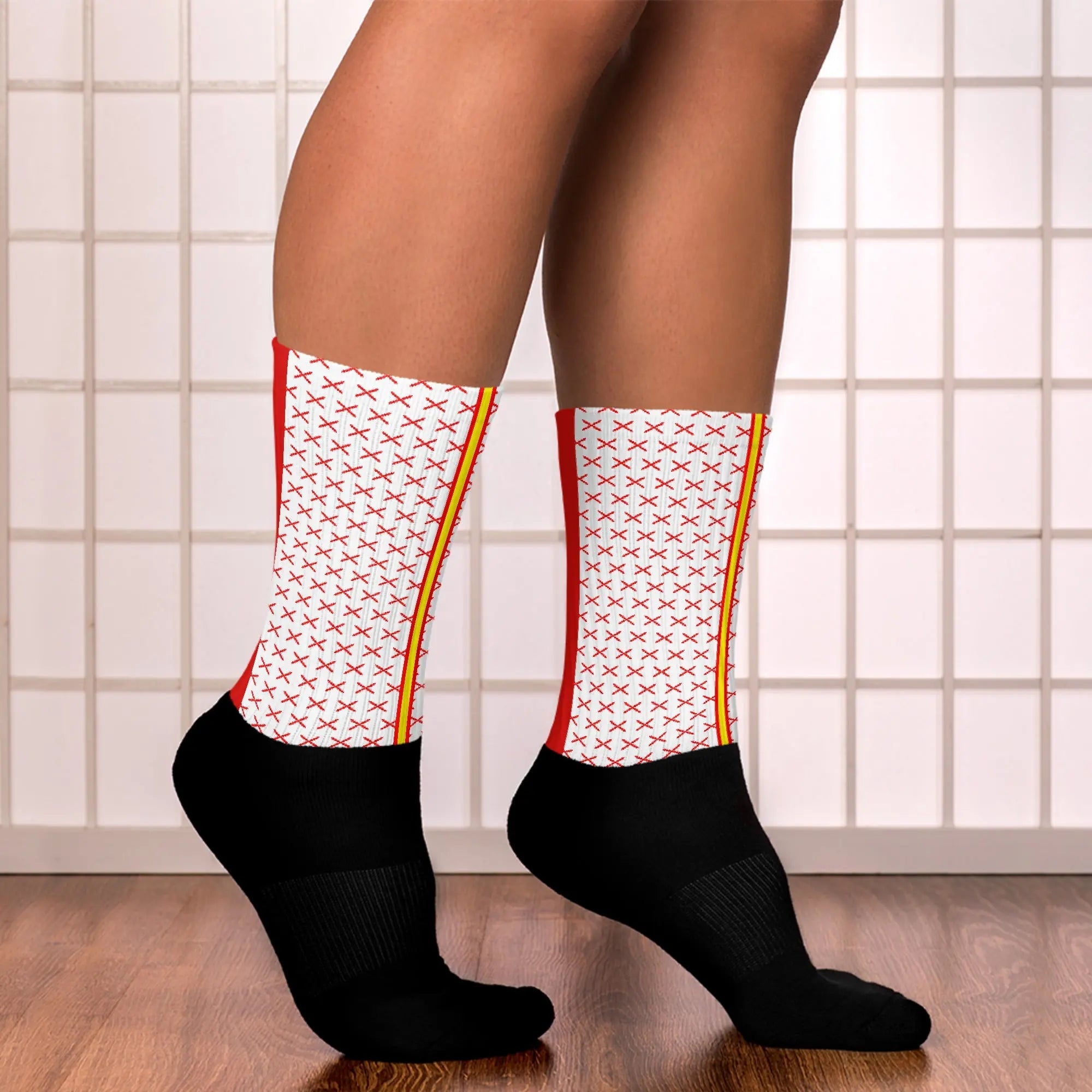 Comprar Calcetines Cruz de Borgoña y bandera España Bandera España La Flamenca de Borgoña Patricia Muñoz VOX