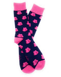 Comprar Calcetines taurinos Azul con rosa capote Bandera España La Flamenca de Borgoña Patricia Muñoz VOX