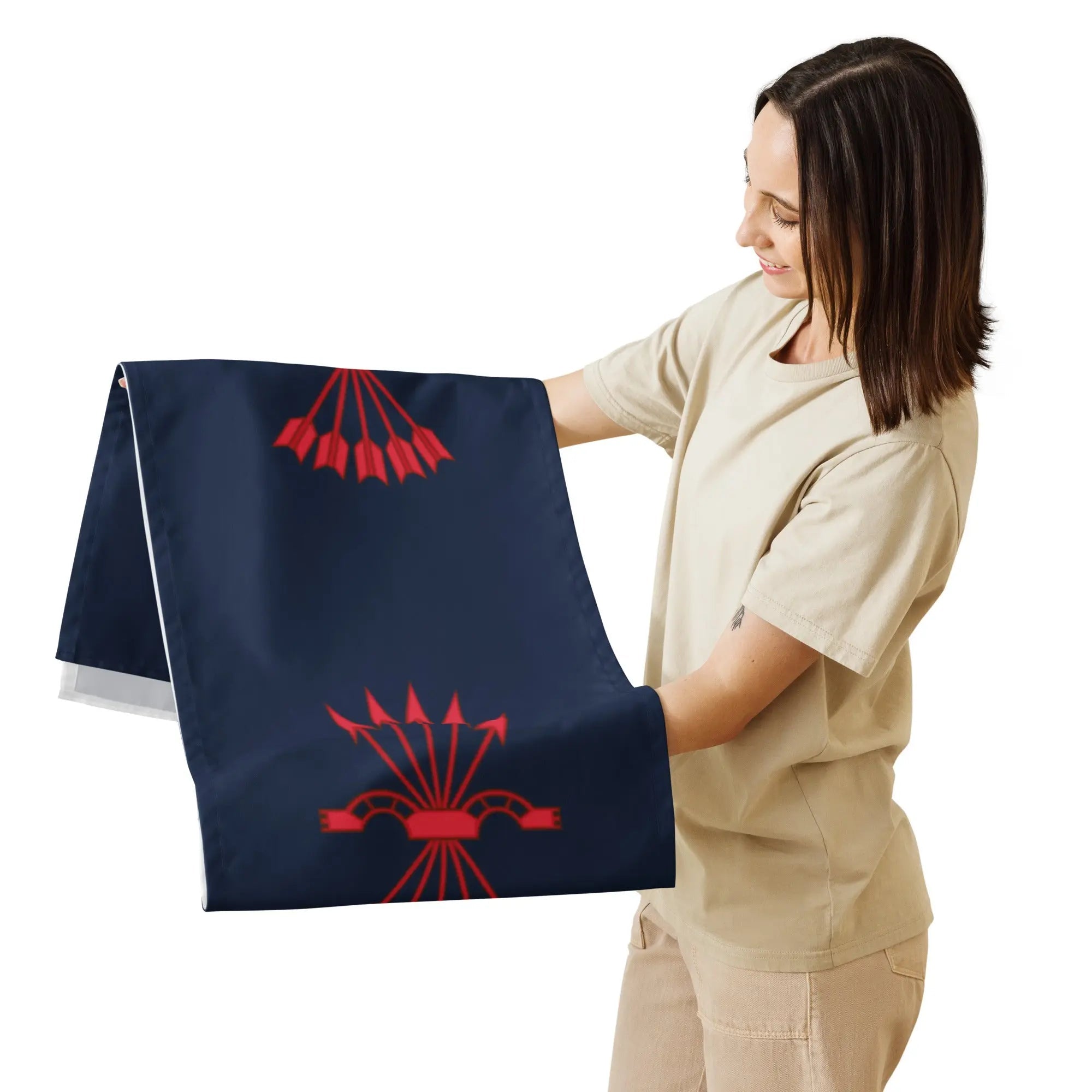 Comprar Camino de mesa Falange Bandera España La Flamenca de Borgoña Patricia Muñoz VOX