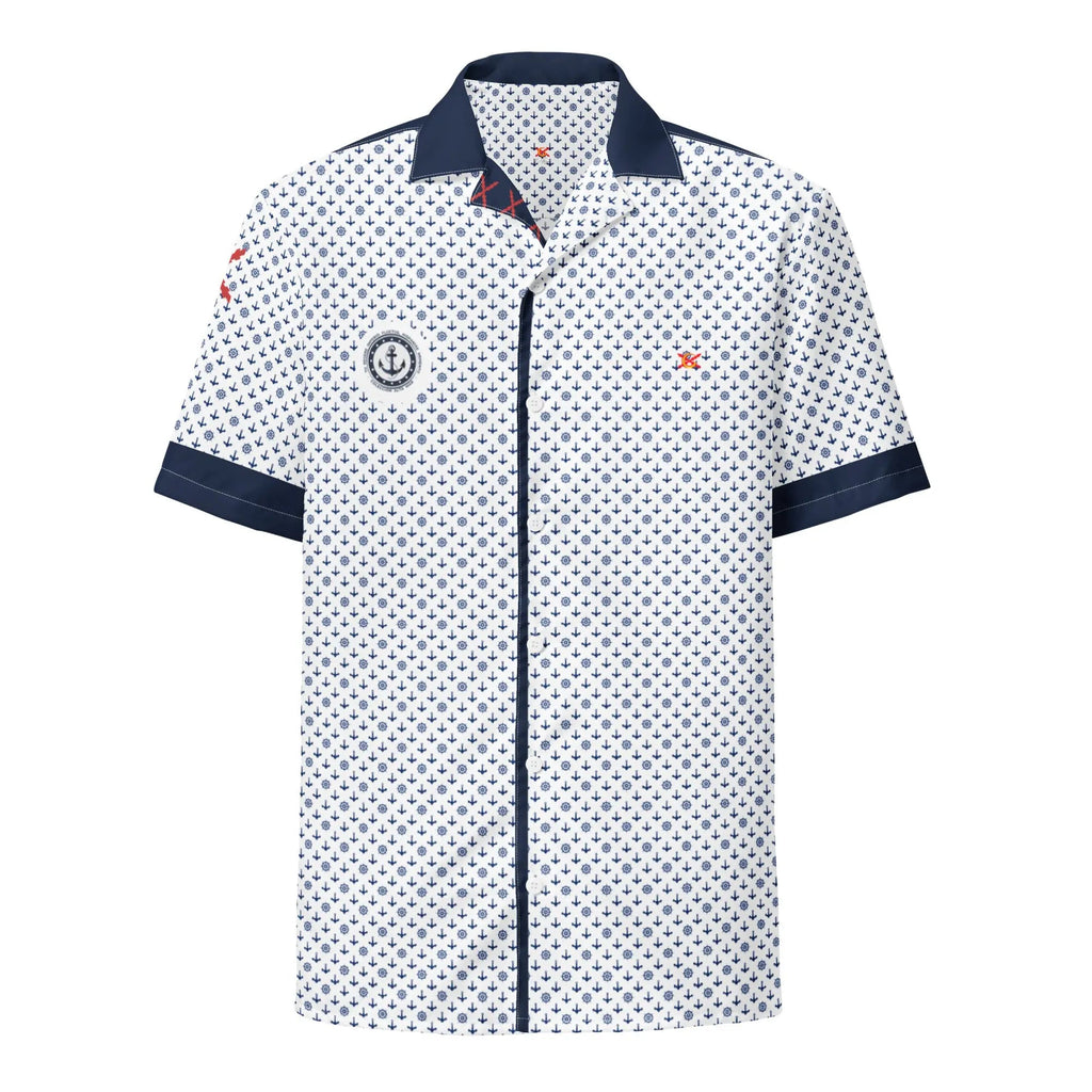 Comprar Camisa Alta Mar I manga corta unisex Bandera España La Flamenca de Borgoña Patricia Muñoz VOX