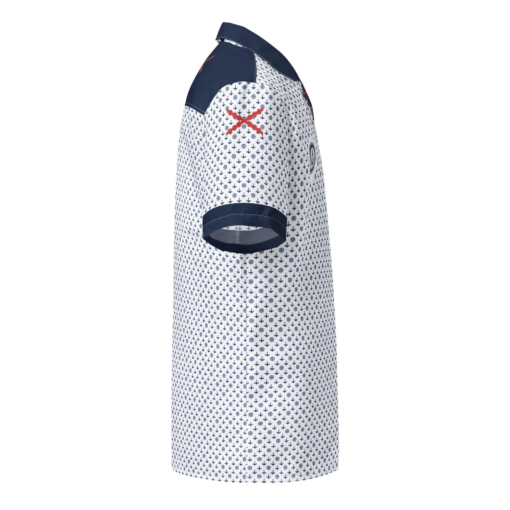 Comprar Camisa Alta Mar I manga corta unisex Bandera España La Flamenca de Borgoña Patricia Muñoz VOX