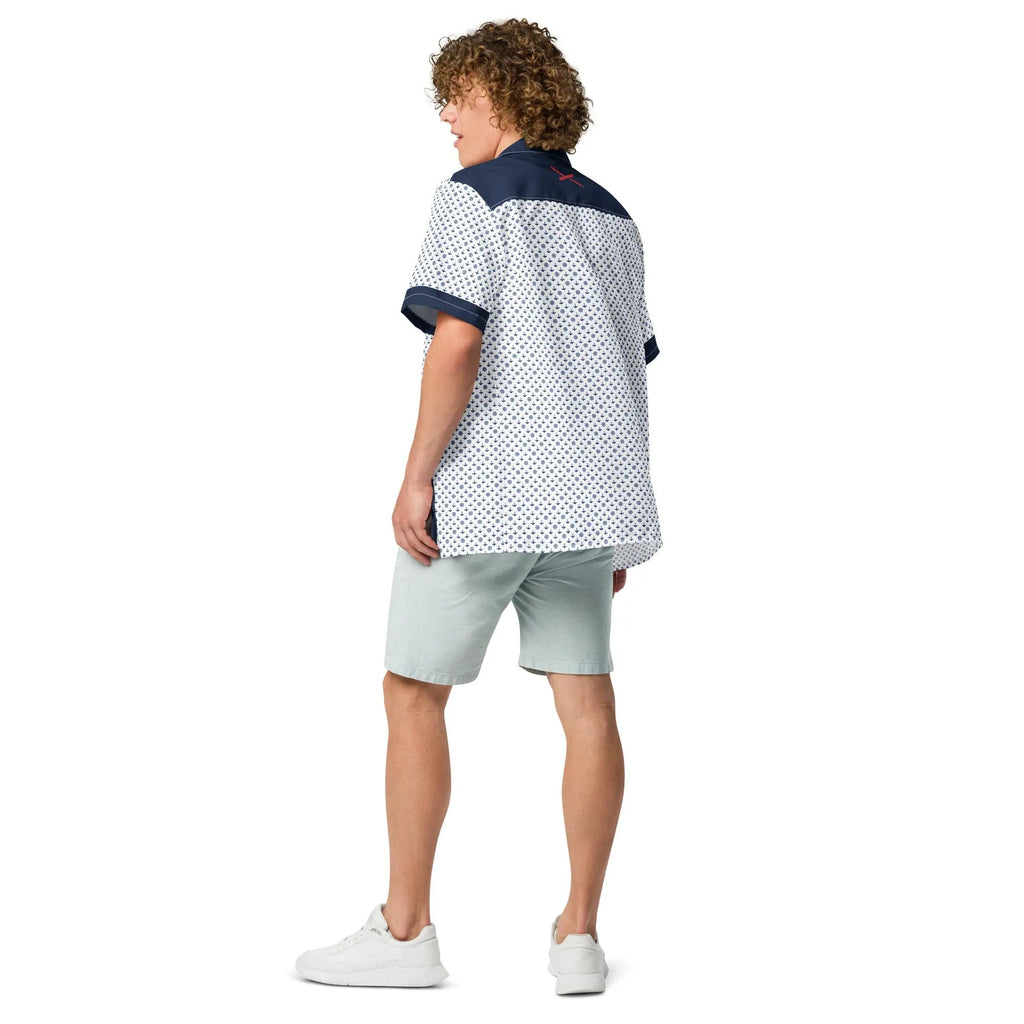 Comprar Camisa Alta Mar I manga corta unisex Bandera España La Flamenca de Borgoña Patricia Muñoz VOX