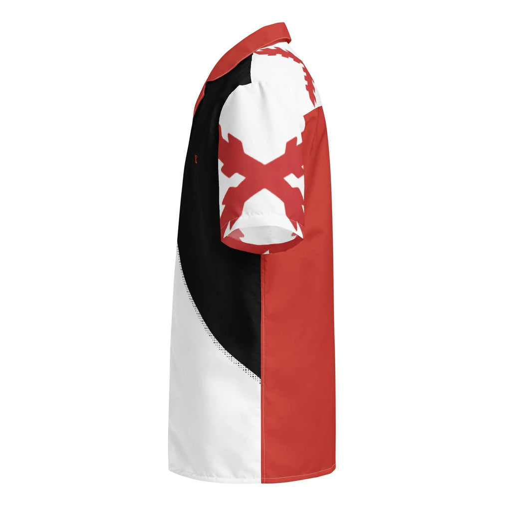 Comprar Camisa Aspa de San Andrés manga corta unisex Bandera España La Flamenca de Borgoña Patricia Muñoz VOX