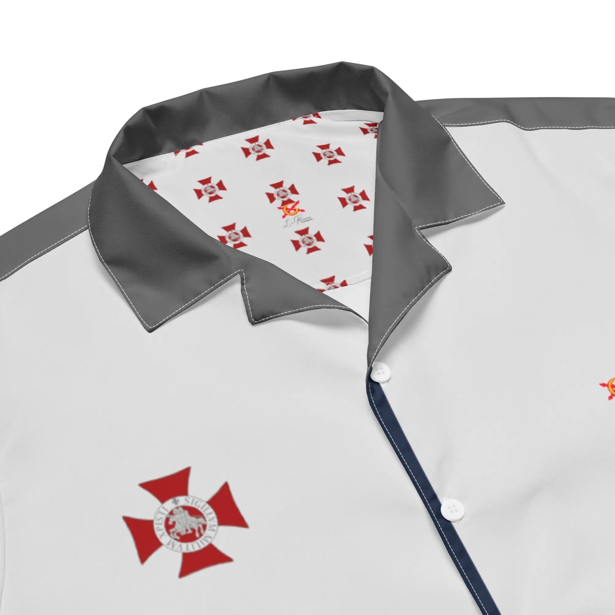 Comprar Camisa Cruz Templarios I manga corta unisex Bandera España La Flamenca de Borgoña Patricia Muñoz VOX