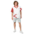 Comprar Camisa Cruz de Borgoña manga corta unisex Bandera España La Flamenca de Borgoña Patricia Muñoz VOX