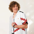 Comprar Camisa Cruz de Borgoña y Lunares manga corta unisex Bandera España La Flamenca de Borgoña Patricia Muñoz VOX