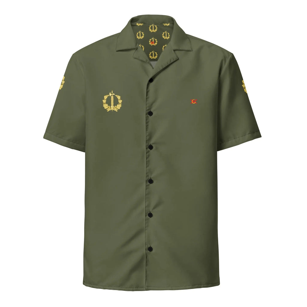 Comprar Camisa Cuerpo Jurídico Militar manga corta unisex Bandera España La Flamenca de Borgoña Patricia Muñoz VOX