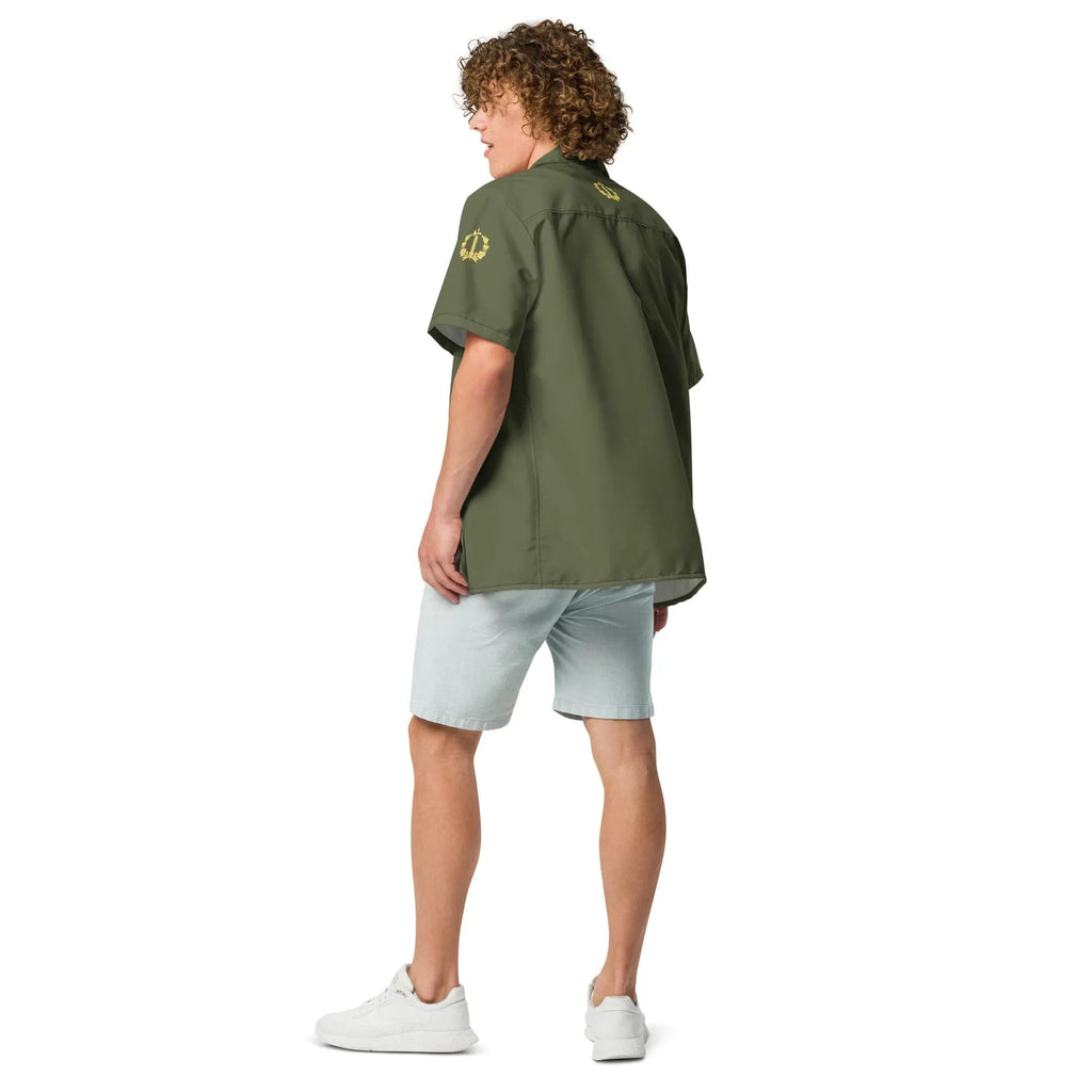 Comprar Camisa Cuerpo Jurídico Militar manga corta unisex Bandera España La Flamenca de Borgoña Patricia Muñoz VOX