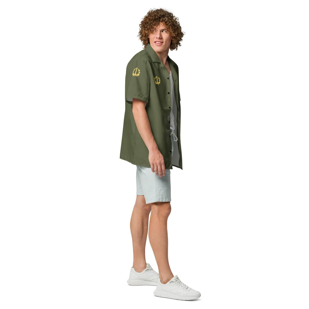 Comprar Camisa Cuerpo Jurídico Militar manga corta unisex Bandera España La Flamenca de Borgoña Patricia Muñoz VOX