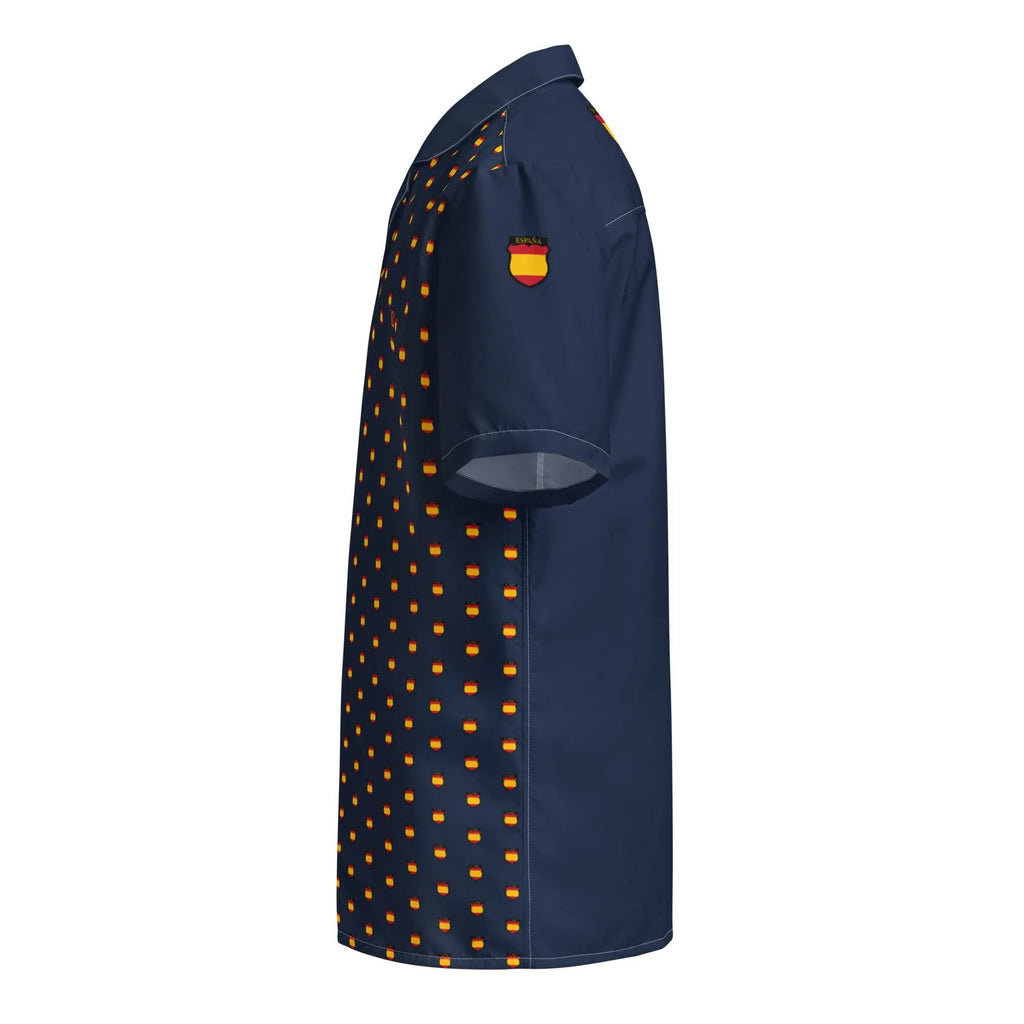 Comprar Camisa División Azul II manga corta unisex Bandera España La Flamenca de Borgoña Patricia Muñoz VOX