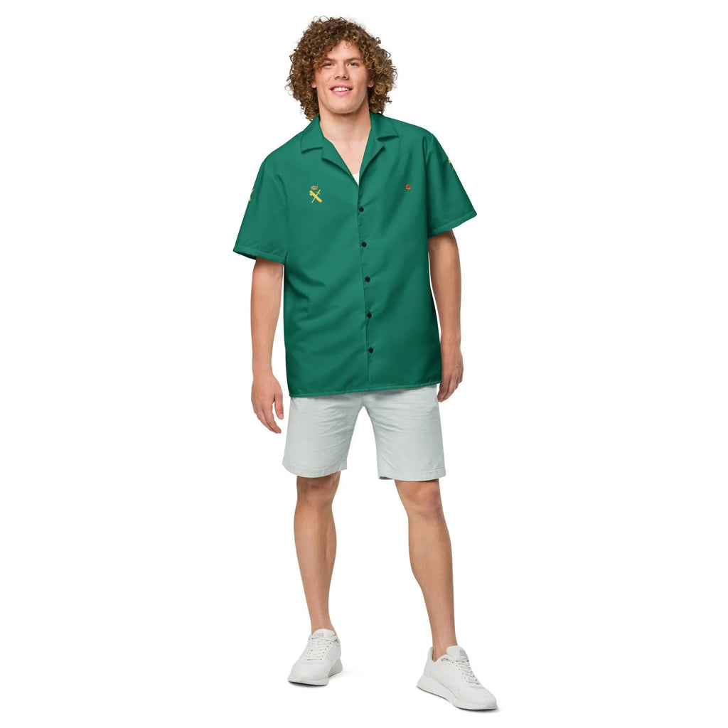 Comprar Camisa Guardia Civil manga corta unisex Bandera España La Flamenca de Borgoña Patricia Muñoz VOX