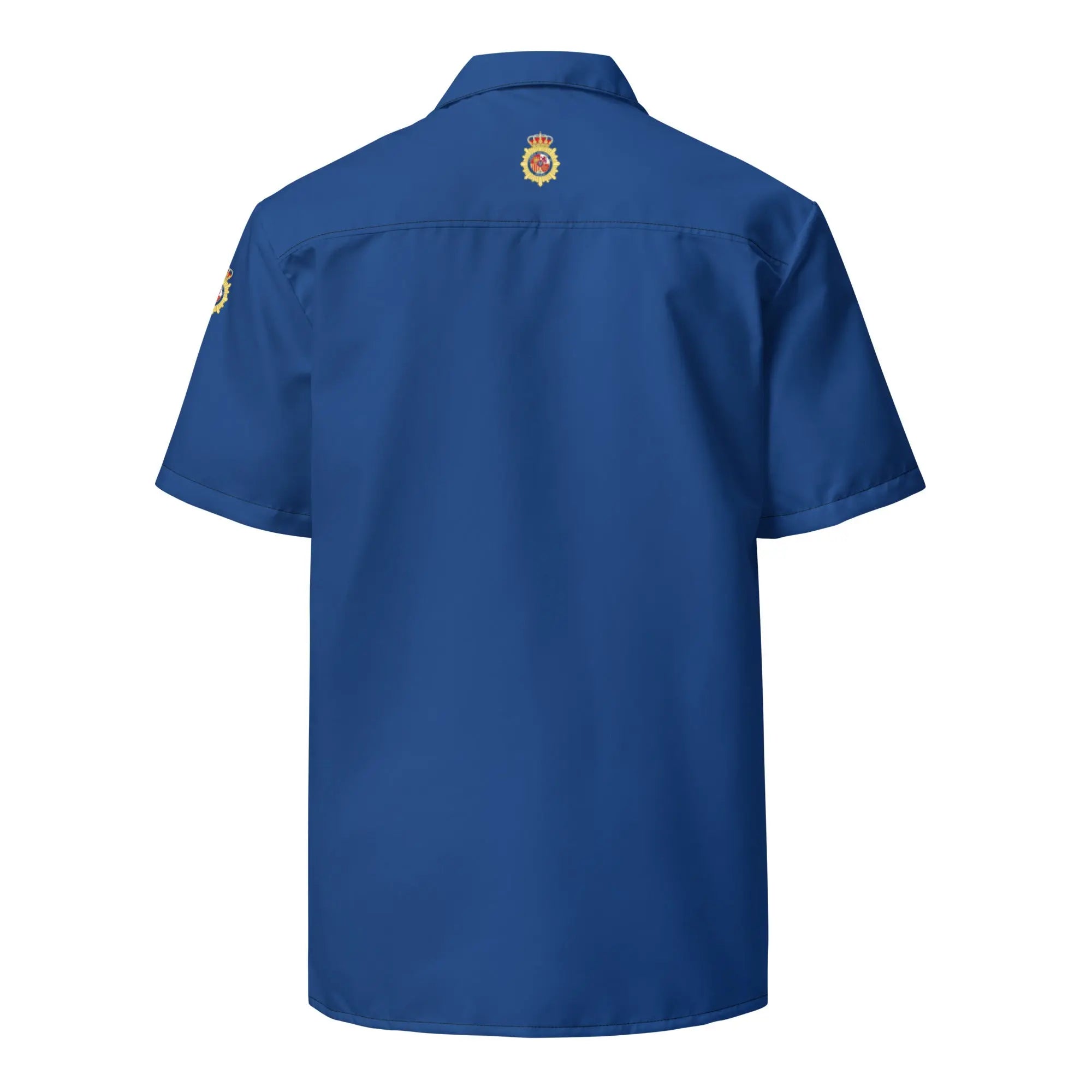 Comprar Camisa Policía Nacional CNP manga corta unisex Bandera España La Flamenca de Borgoña Patricia Muñoz VOX