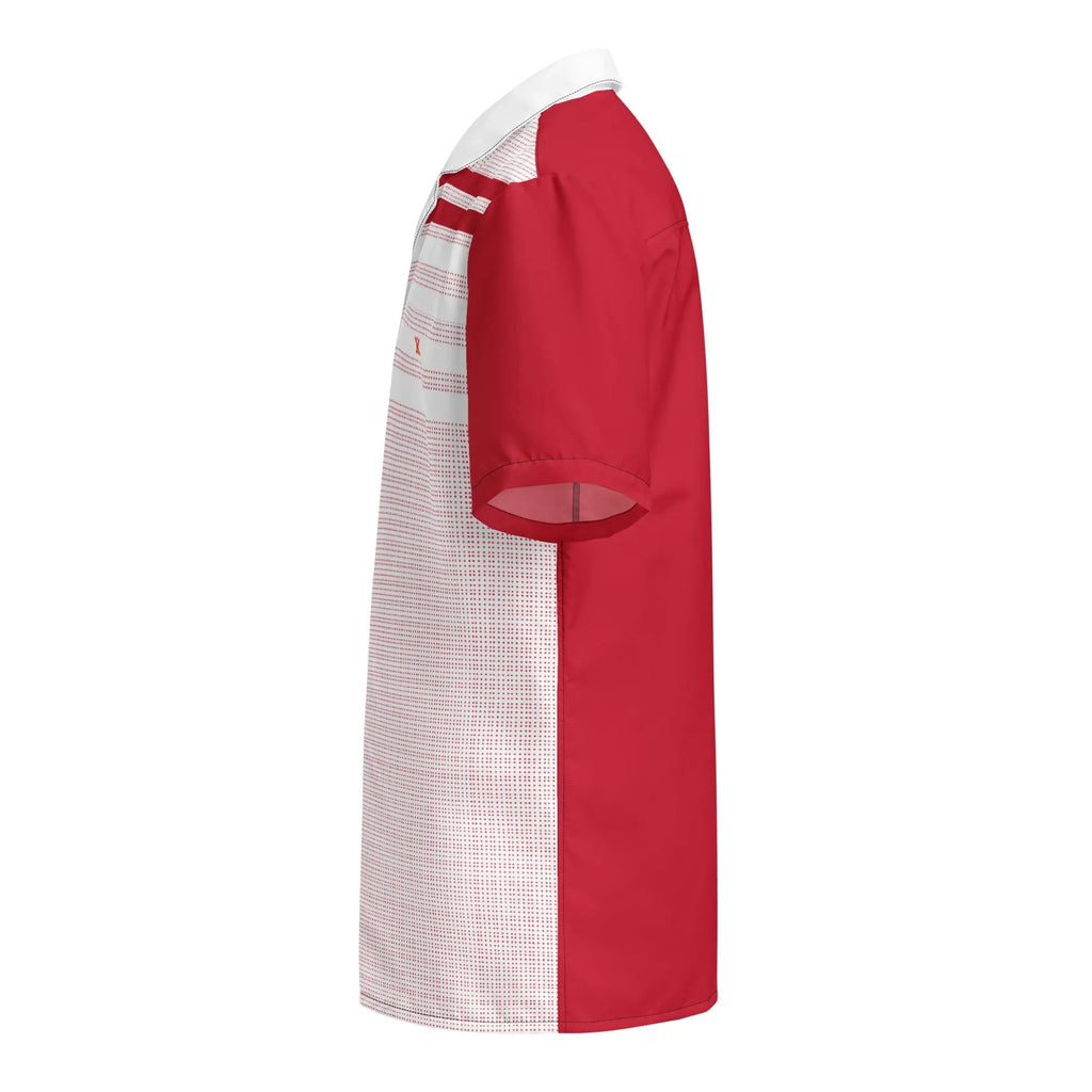 Comprar Camisa Rayas rojas manga corta unisex Bandera España La Flamenca de Borgoña Patricia Muñoz VOX