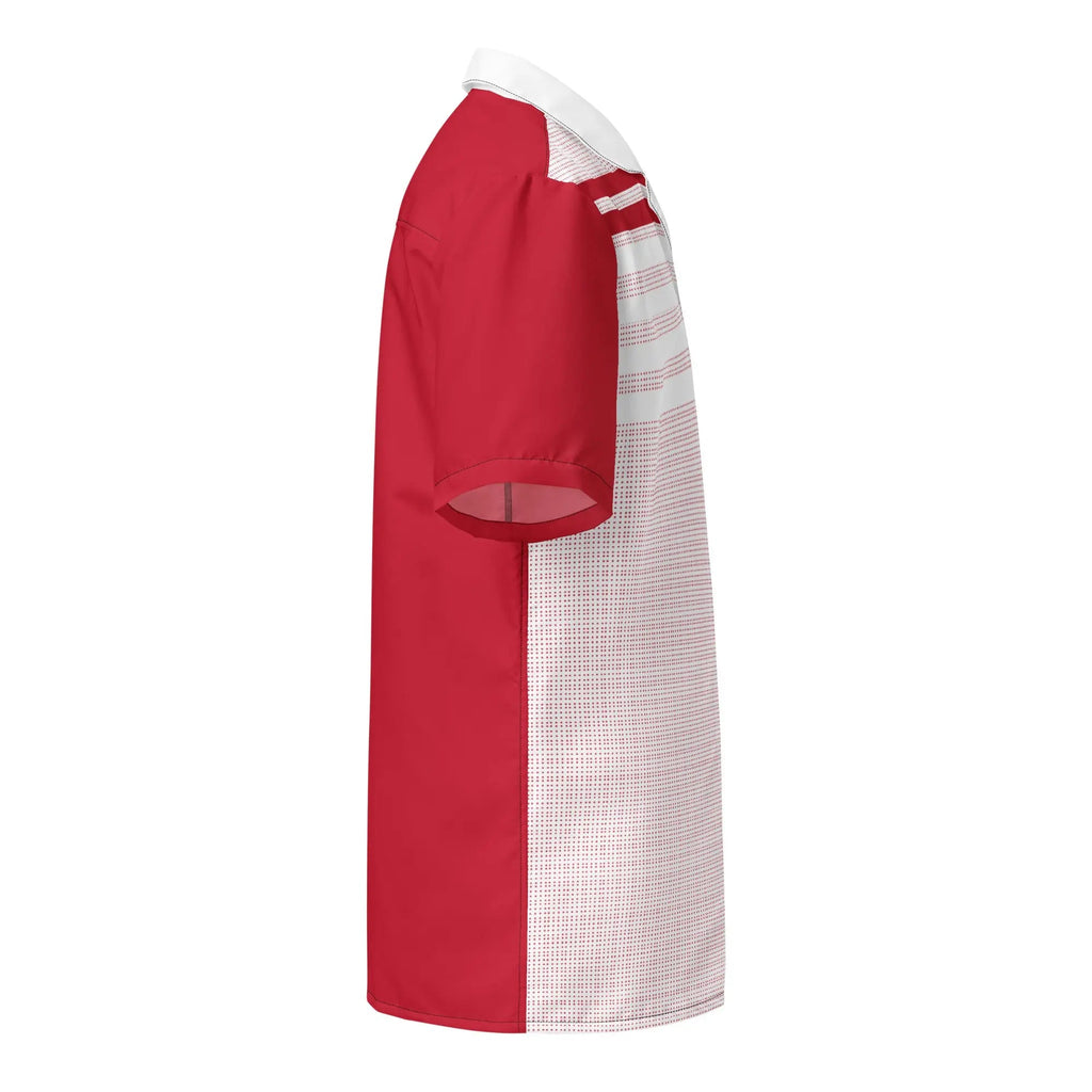Comprar Camisa Rayas rojas manga corta unisex Bandera España La Flamenca de Borgoña Patricia Muñoz VOX
