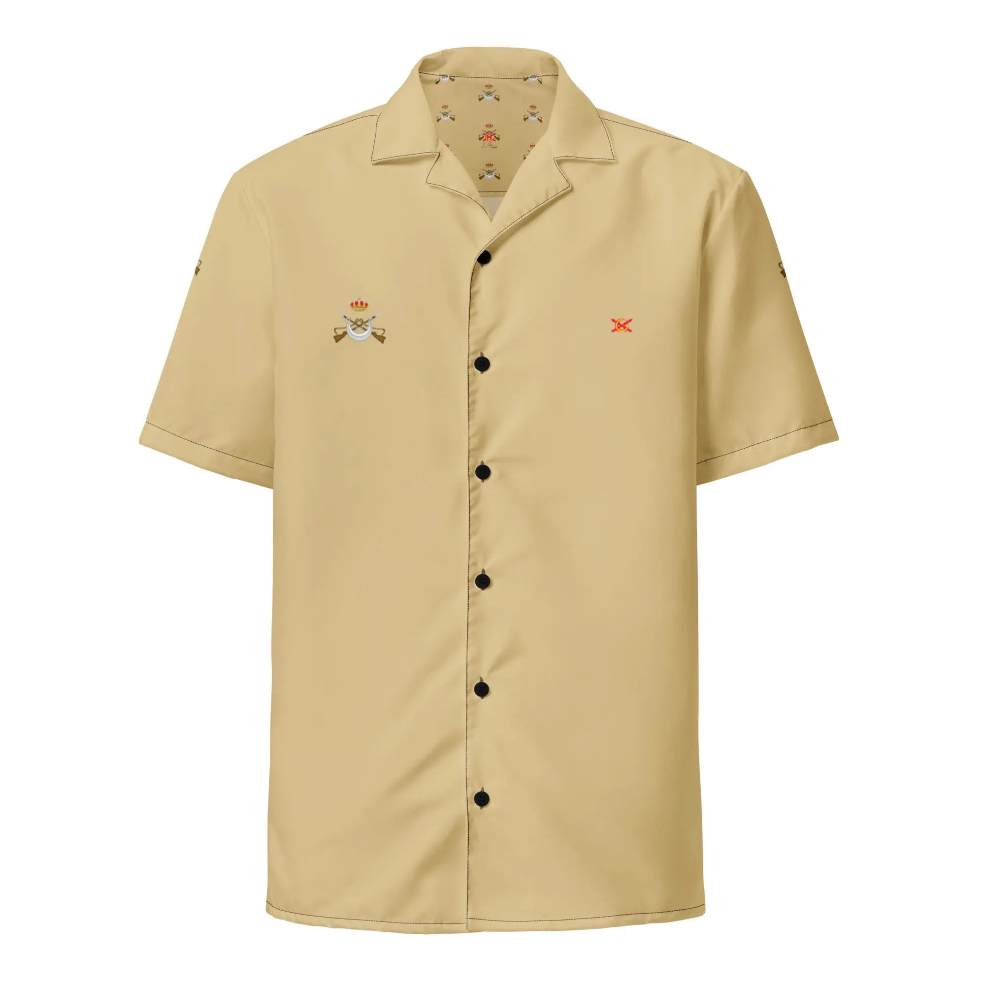 Comprar Camisa Regulares Ceuta Melilla Tetuán Larache manga corta unisex Bandera España La Flamenca de Borgoña Patricia Muñoz VOX