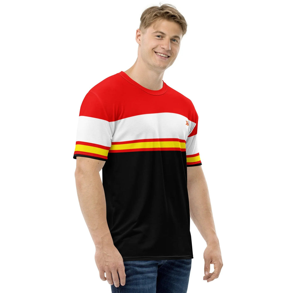 Comprar Camiseta Bandera España hombre Bandera España La Flamenca de Borgoña Patricia Muñoz VOX