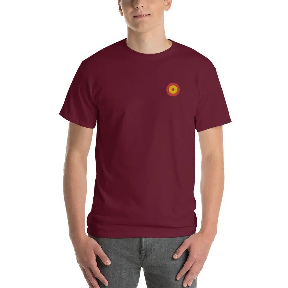 Comprar Camiseta Escarapela de España Unisex manga corta Bandera España La Flamenca de Borgoña Patricia Muñoz VOX