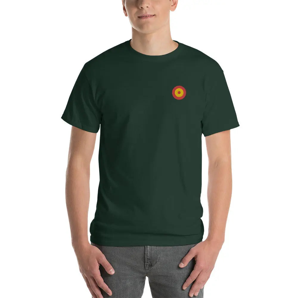 Comprar Camiseta Escarapela de España Unisex manga corta Bandera España La Flamenca de Borgoña Patricia Muñoz VOX