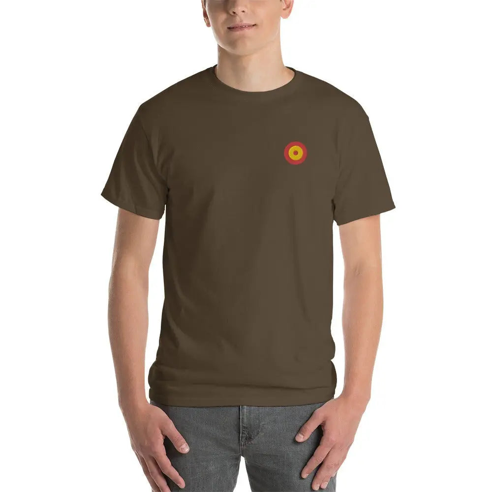 Comprar Camiseta Escarapela de España Unisex manga corta Bandera España La Flamenca de Borgoña Patricia Muñoz VOX