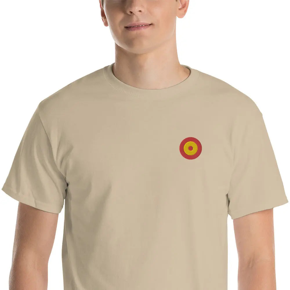 Comprar Camiseta Escarapela de España Unisex manga corta Bandera España La Flamenca de Borgoña Patricia Muñoz VOX