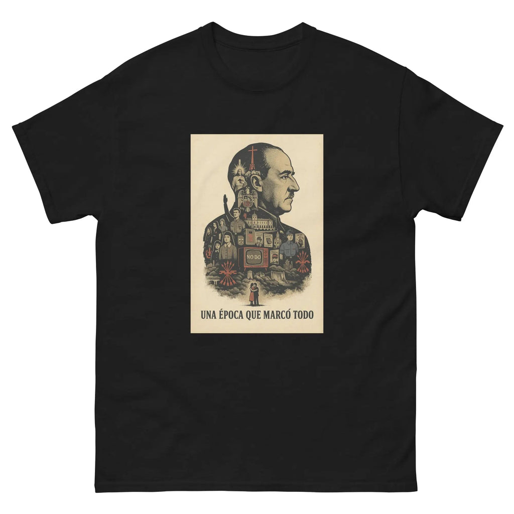 Comprar Camiseta Franco - La época que marcó todo La Flamenca de Borgoña, Bandera de España, Cruz de Borgoña, Patricia Muñoz, VOX