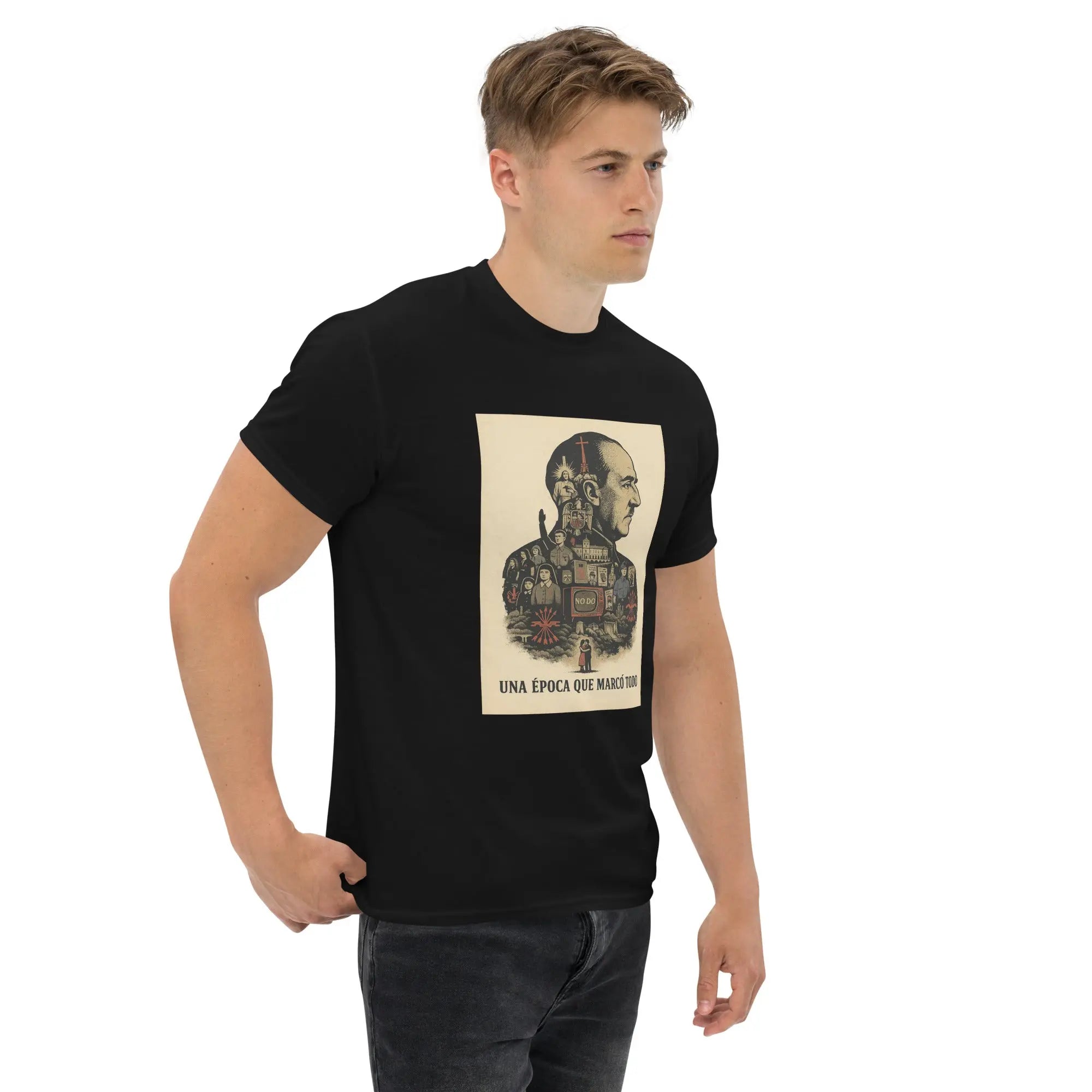 Comprar Camiseta Franco - La época que marcó todo La Flamenca de Borgoña, Bandera de España, Cruz de Borgoña, Patricia Muñoz, VOX