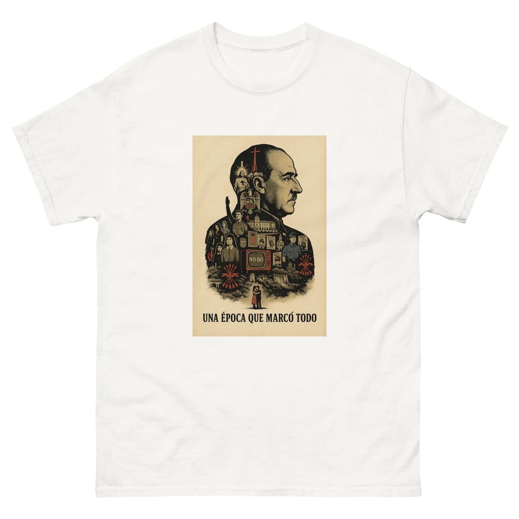Comprar Camiseta Franco - La época que marcó todo La Flamenca de Borgoña, Bandera de España, Cruz de Borgoña, Patricia Muñoz, VOX