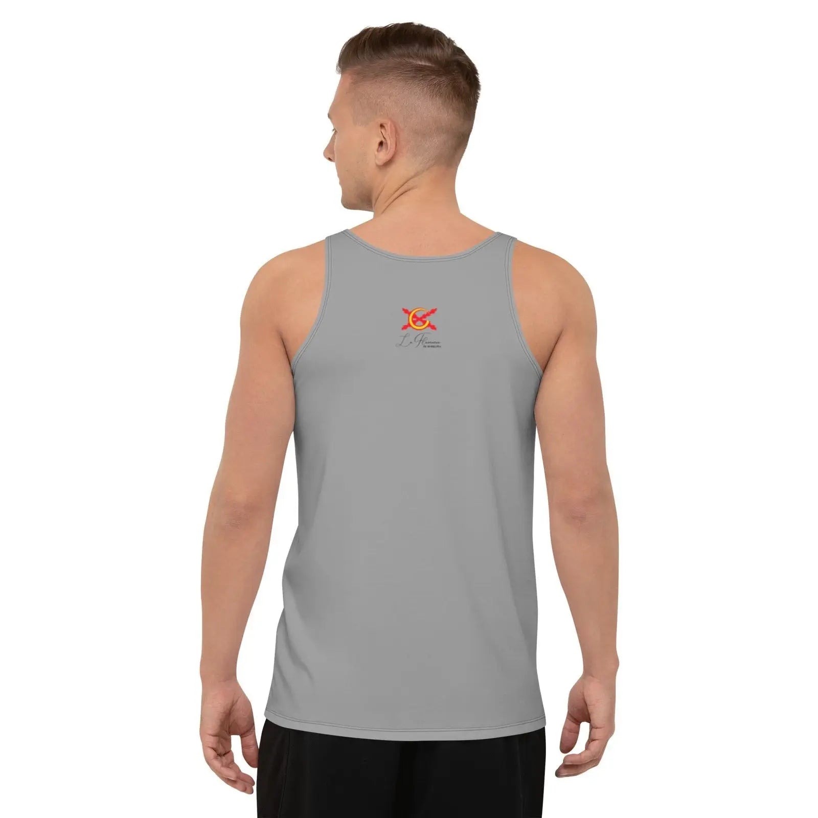 Comprar Camiseta La Flamenca de Borgoña de tirantes unisex Bandera España La Flamenca de Borgoña Patricia Muñoz VOX