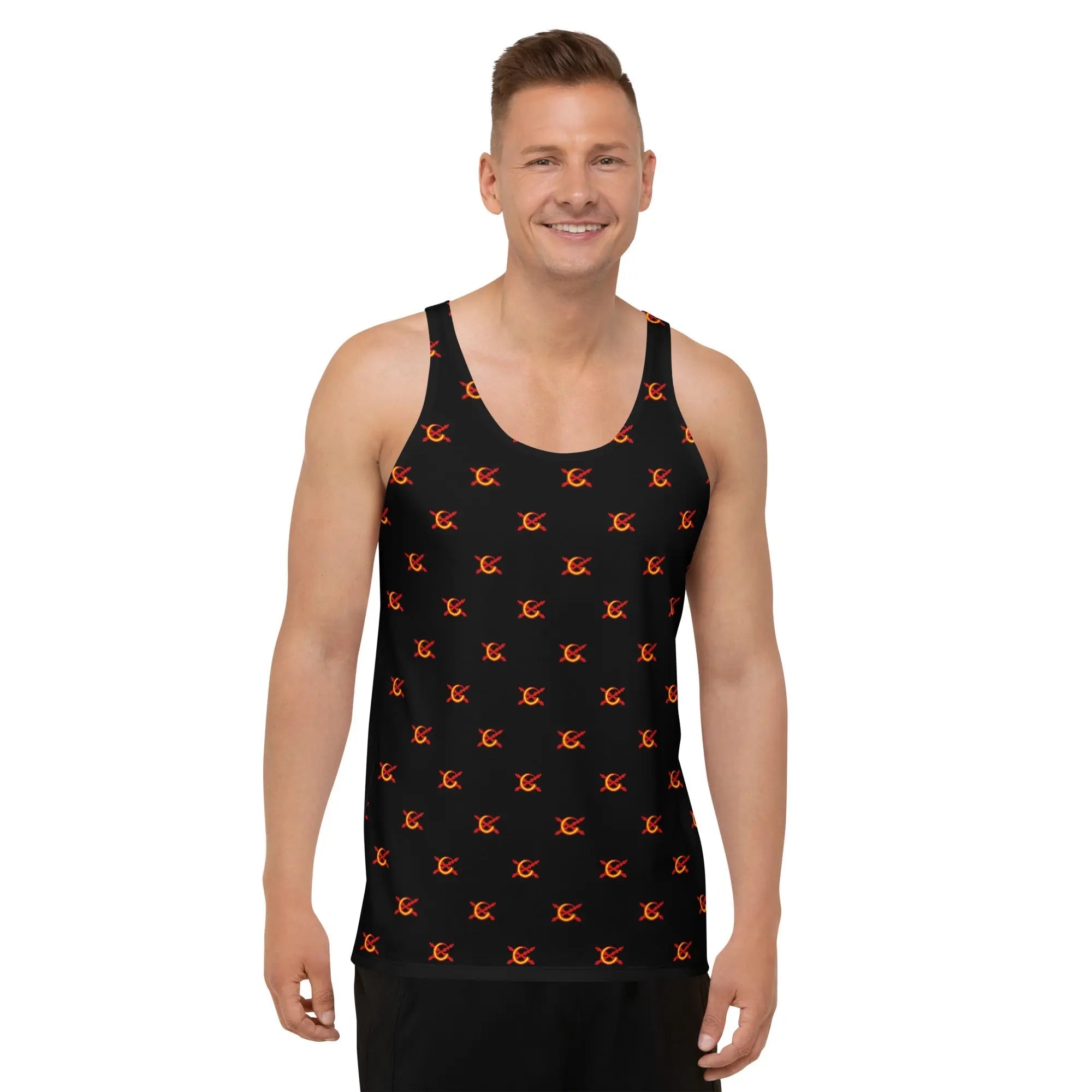 Comprar Camiseta La Flamenca de Borgoña de tirantes unisex Bandera España La Flamenca de Borgoña Patricia Muñoz VOX