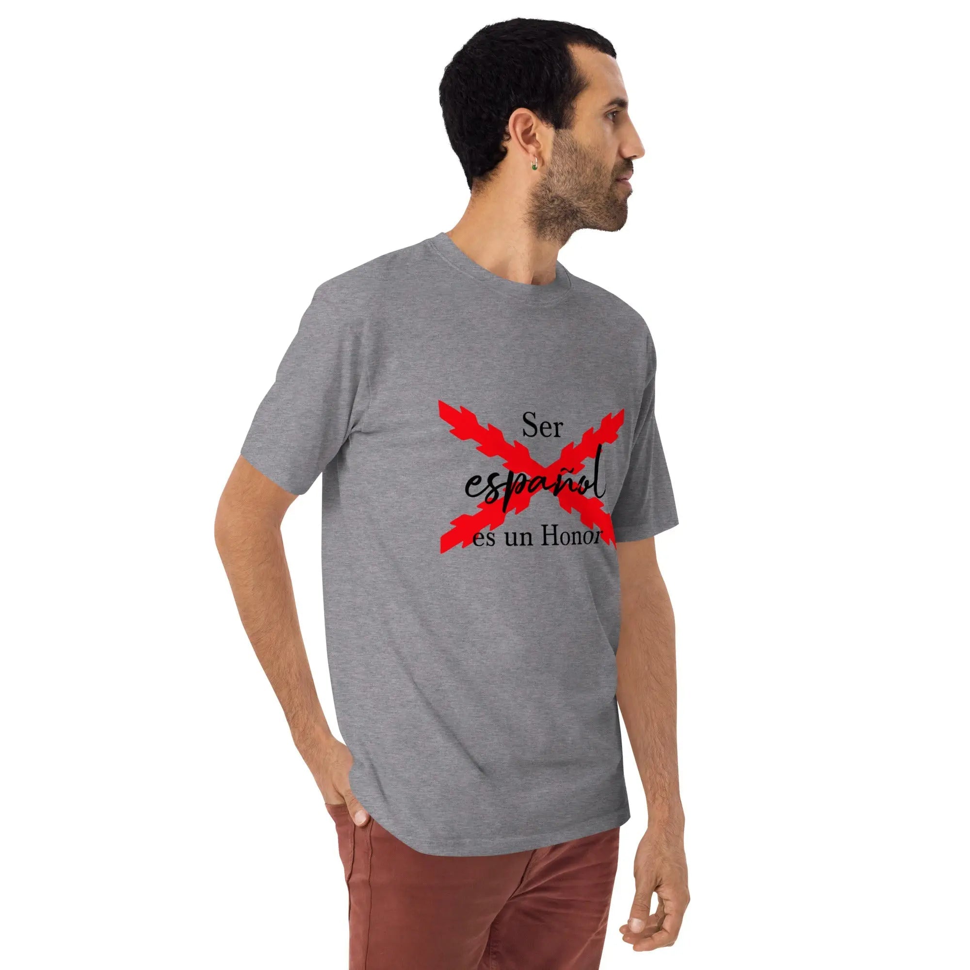 Comprar Camiseta Ser Español es un Honor para hombre Bandera España La Flamenca de Borgoña Patricia Muñoz VOX