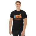 Comprar Camiseta Valencia Solo el Pueblo salva al Pueblo - Manga corta unisex - OFERTA La Flamenca de Borgoña Bandera España