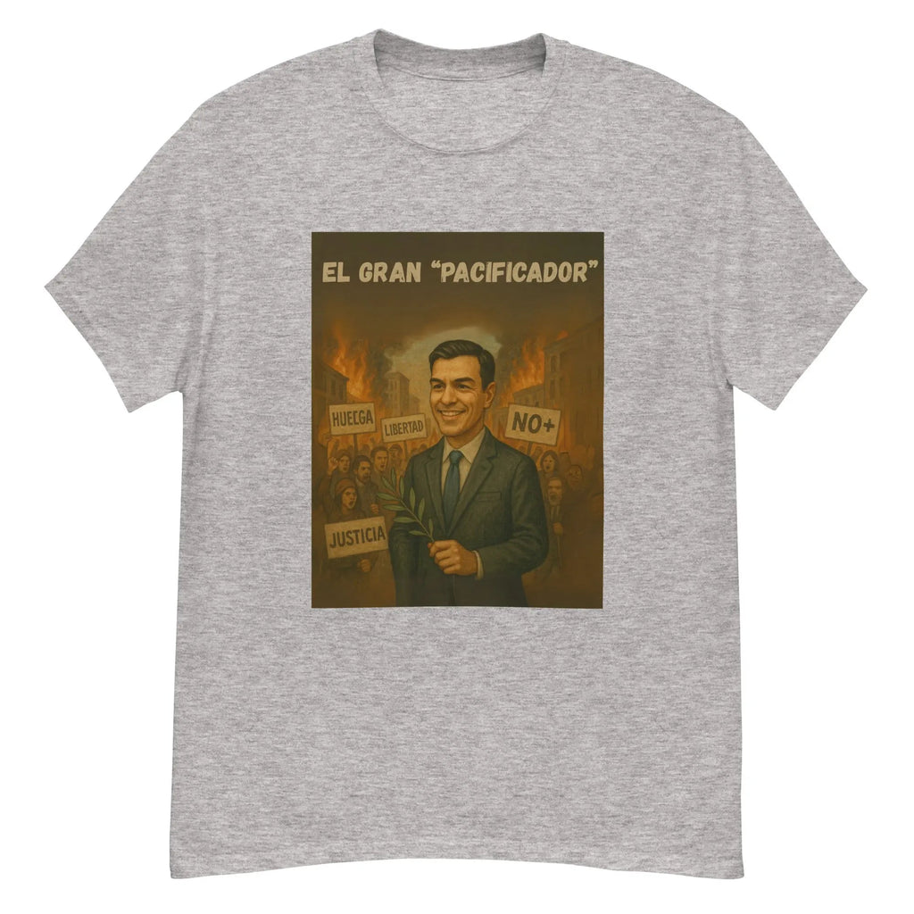 Comprar Camiseta clásica unisex La Flamenca de Borgoña, Bandera de España, Cruz de Borgoña, Patricia Muñoz, VOX