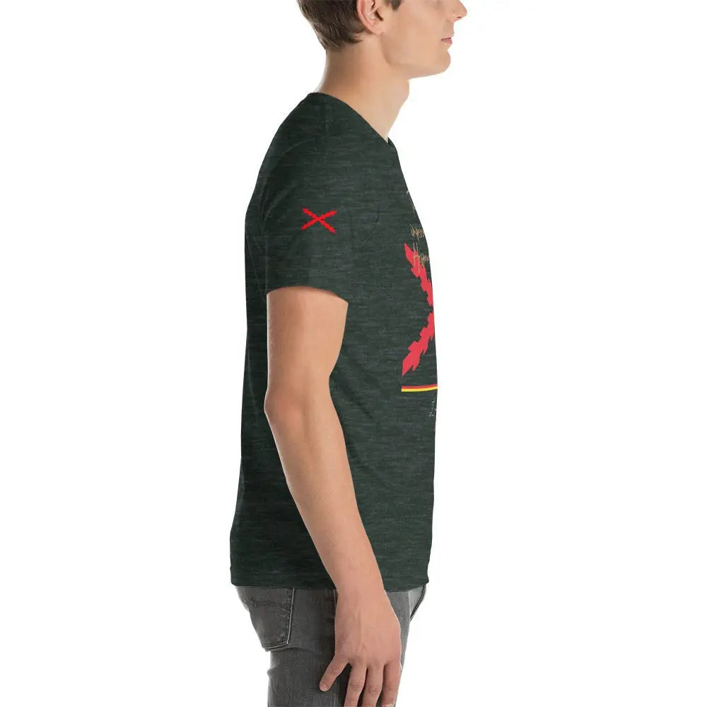 Comprar Camiseta de España "Tu regere imperio fluctus hispane memento" Unisex Bandera España La Flamenca de Borgoña Patricia Muñoz VOX