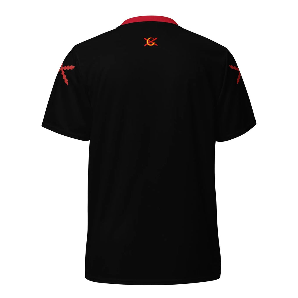 Comprar Camiseta de deporte reciclada unisex Cruz de Borgoña La Flamenca de Borgoña Bandera España