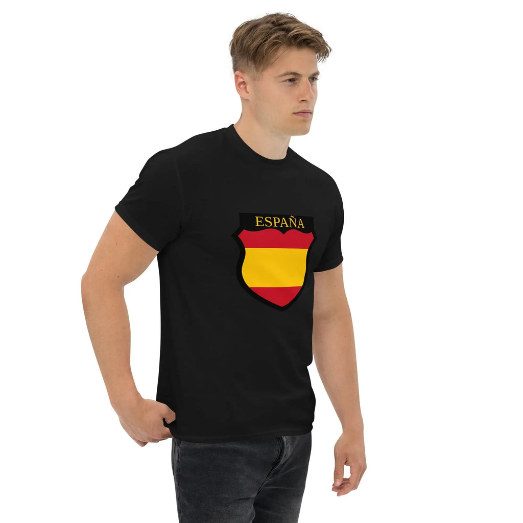 Comprar Camiseta hombre División Azul Bandera España La Flamenca de Borgoña Patricia Muñoz VOX