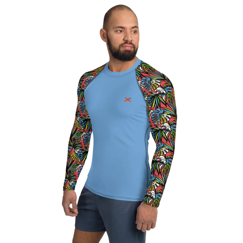 Comprar Camiseta protección solar Surf UPF50 hombre Bandera España La Flamenca de Borgoña Patricia Muñoz VOX