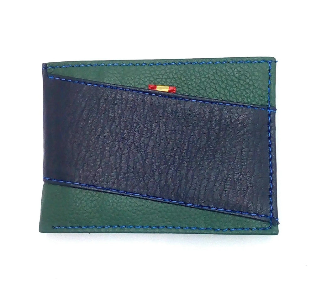 Comprar Cartera de piel bicolor Bandera España Bandera España La Flamenca de Borgoña Patricia Muñoz VOX