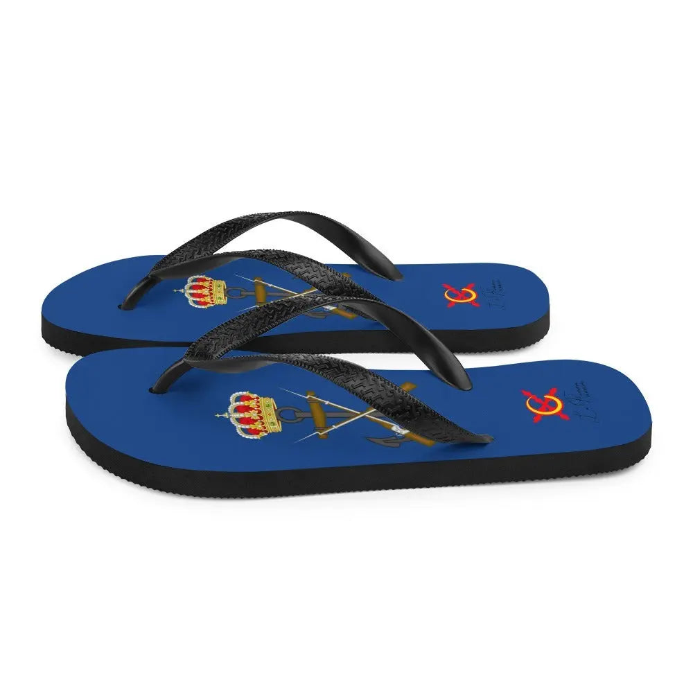 Comprar Chanclas Infantería de Marina Bandera España La Flamenca de Borgoña Patricia Muñoz VOX