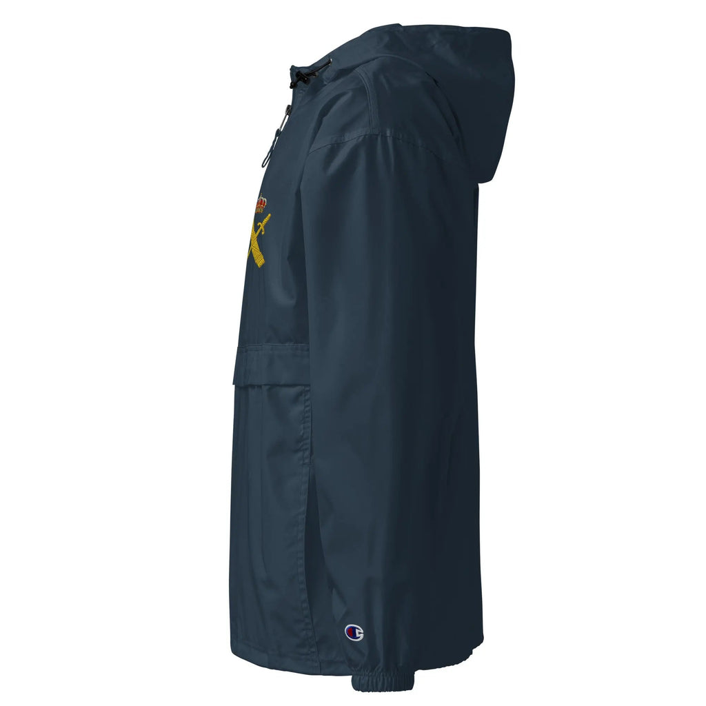 Comprar Chaqueta unisex Guardia Civil bordada plegable Champion La Flamenca de Borgoña Bandera España