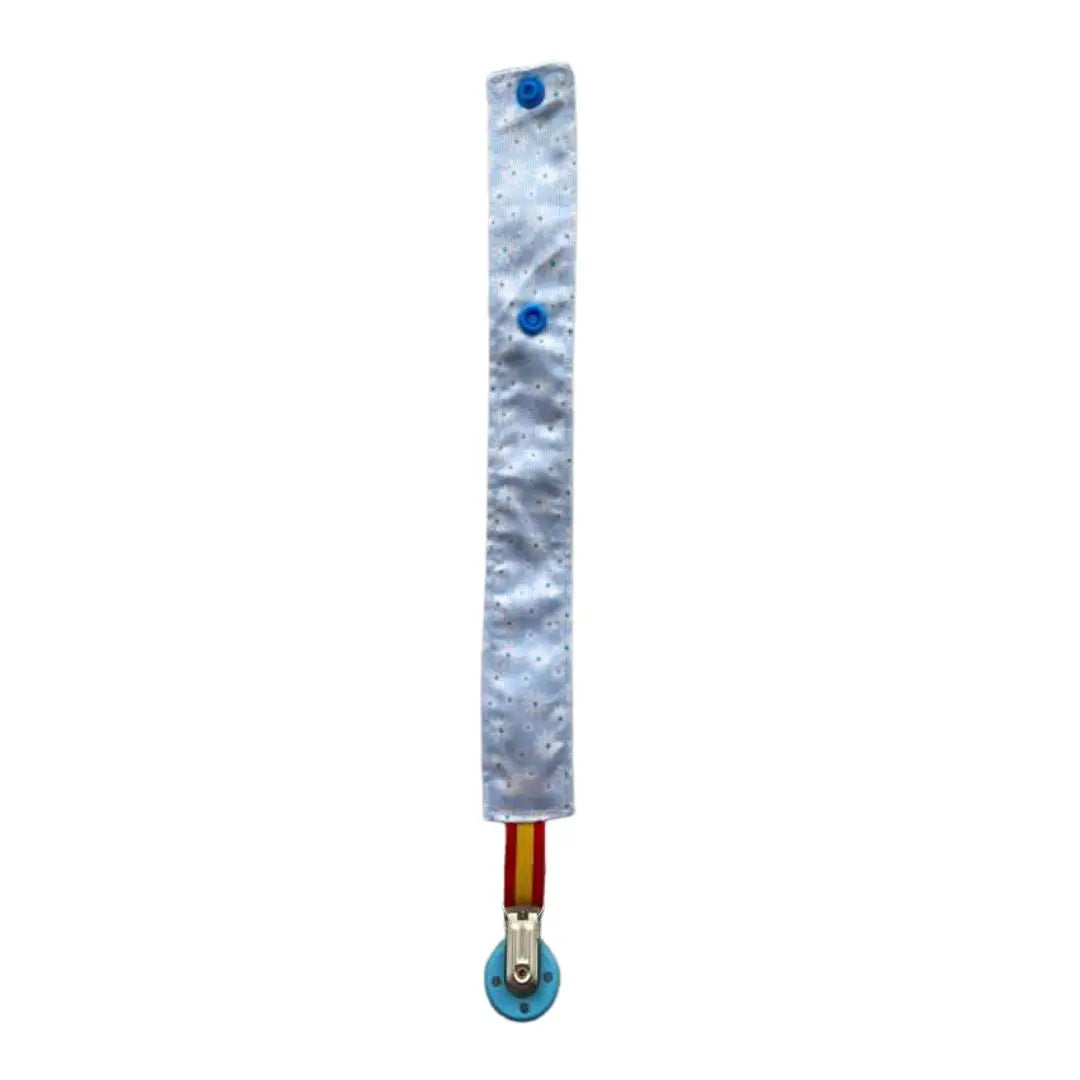 Comprar Chupetero Bandera de España para Bebé La Flamenca de Borgoña, Bandera de España, Cruz de Borgoña, Patricia Muñoz, VOX, Santiago Abascal