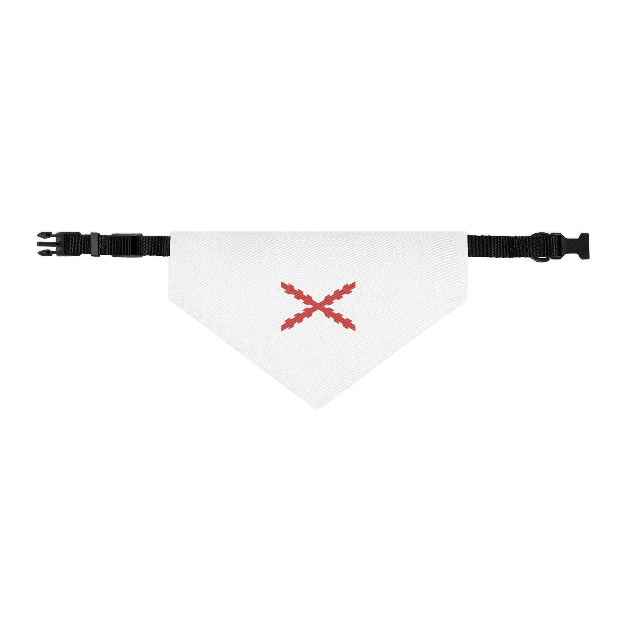 Comprar Collar con pañuelo para mascotas Cruz de Borgoña La Flamenca de Borgoña Bandera España