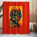 Comprar Cortina de ducha Francisco Franco Bandera España La Flamenca de Borgoña Patricia Muñoz VOX