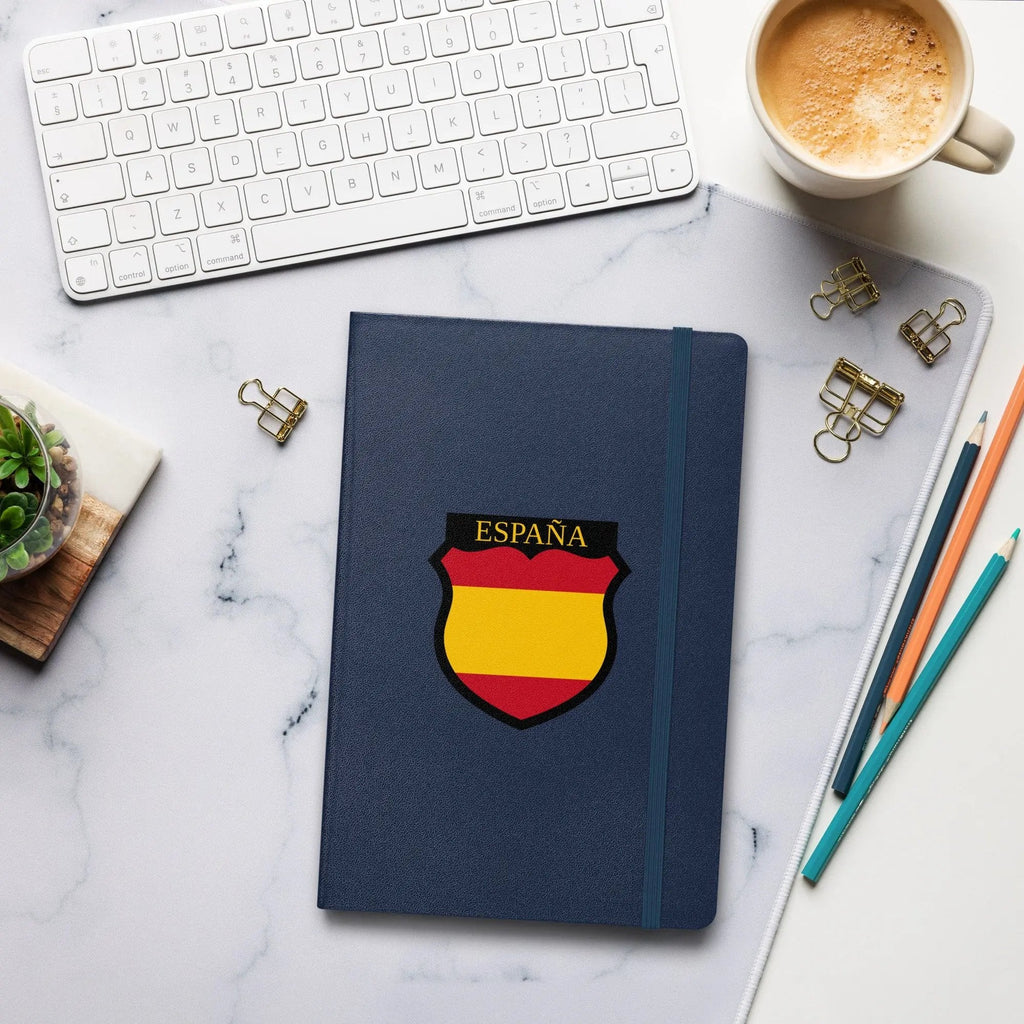 Comprar Cuaderno de tapa dura División Azul La Flamenca de Borgoña Bandera España